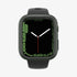 ACS05458 - Apple Watch Ultra (Apple Watch (49mm)) Case Thin Fit in black showing the front
